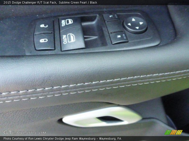 Sublime Green Pearl / Black 2015 Dodge Challenger R/T Scat Pack