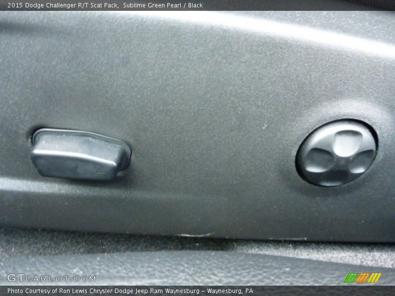 Sublime Green Pearl / Black 2015 Dodge Challenger R/T Scat Pack