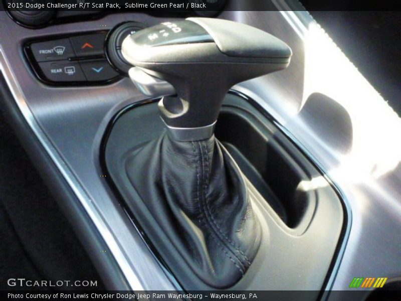 Sublime Green Pearl / Black 2015 Dodge Challenger R/T Scat Pack