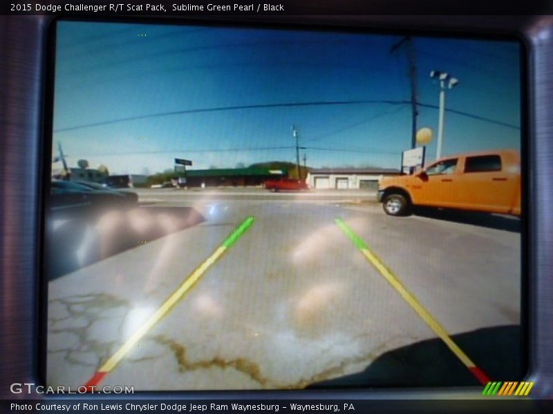 Sublime Green Pearl / Black 2015 Dodge Challenger R/T Scat Pack