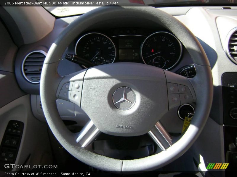 Iridium Silver Metallic / Ash 2006 Mercedes-Benz ML 500 4Matic