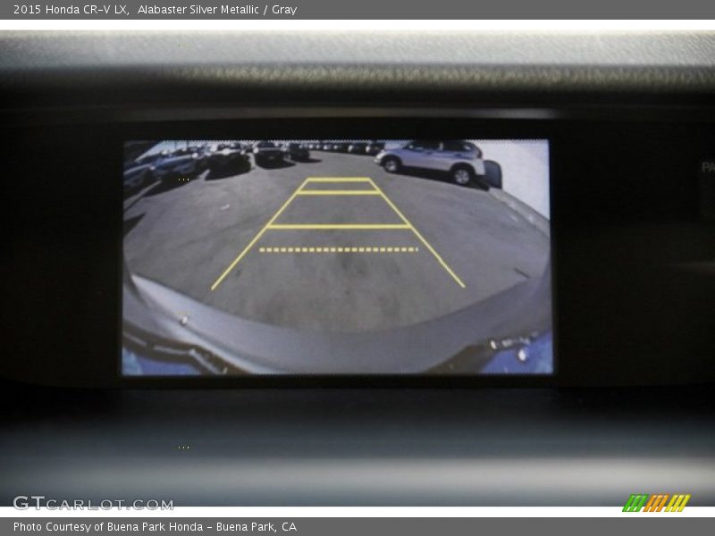 Alabaster Silver Metallic / Gray 2015 Honda CR-V LX
