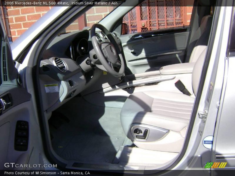 Iridium Silver Metallic / Ash 2006 Mercedes-Benz ML 500 4Matic