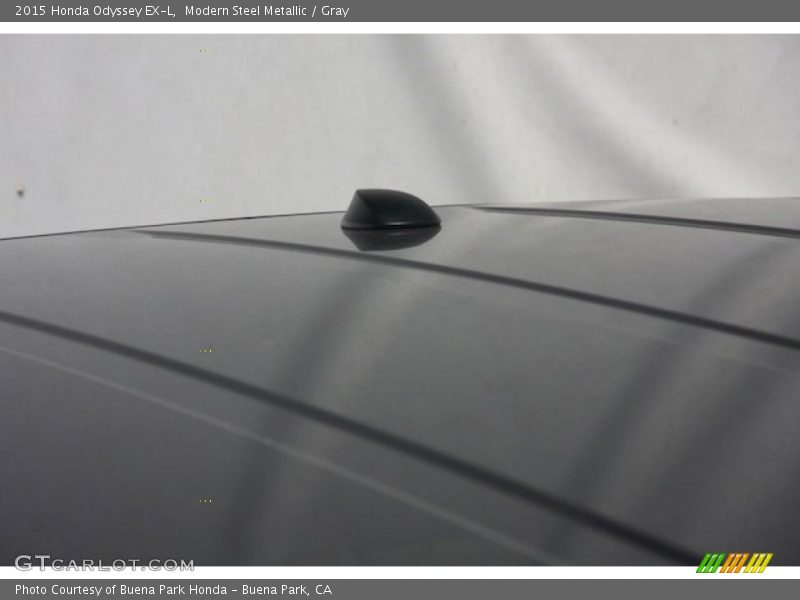 Modern Steel Metallic / Gray 2015 Honda Odyssey EX-L