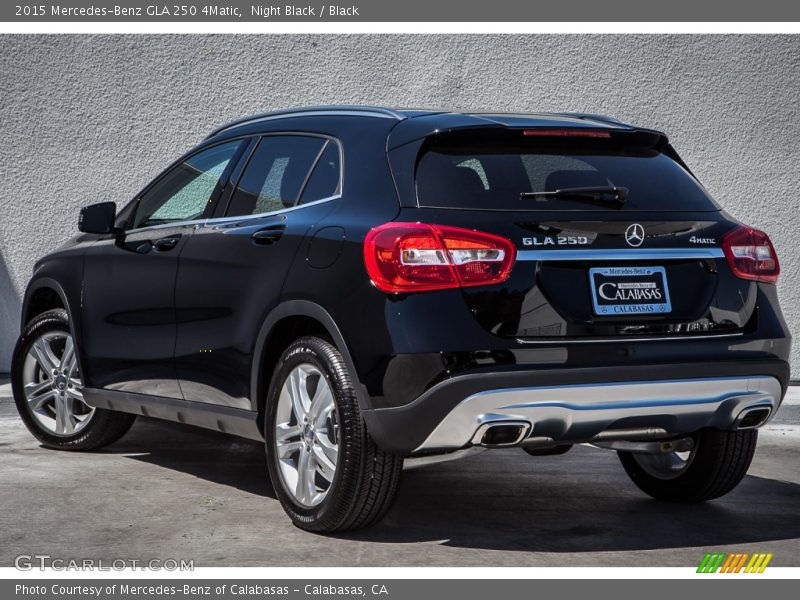 Night Black / Black 2015 Mercedes-Benz GLA 250 4Matic