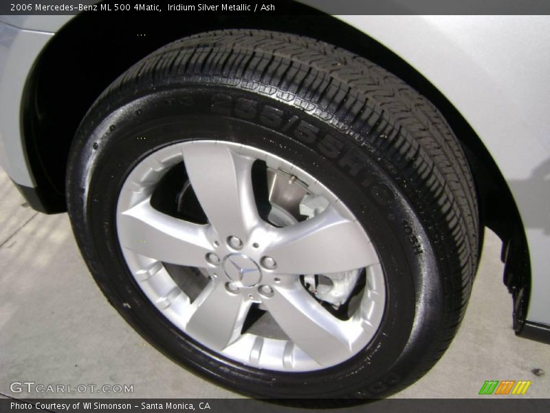 Iridium Silver Metallic / Ash 2006 Mercedes-Benz ML 500 4Matic