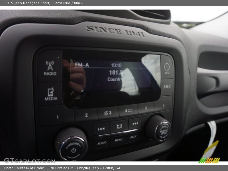 Audio System of 2015 Renegade Sport