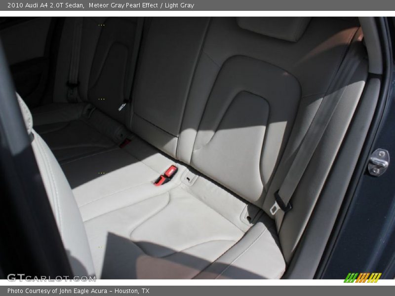 Meteor Gray Pearl Effect / Light Gray 2010 Audi A4 2.0T Sedan