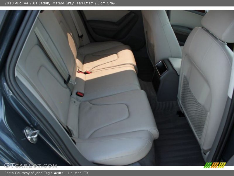 Meteor Gray Pearl Effect / Light Gray 2010 Audi A4 2.0T Sedan
