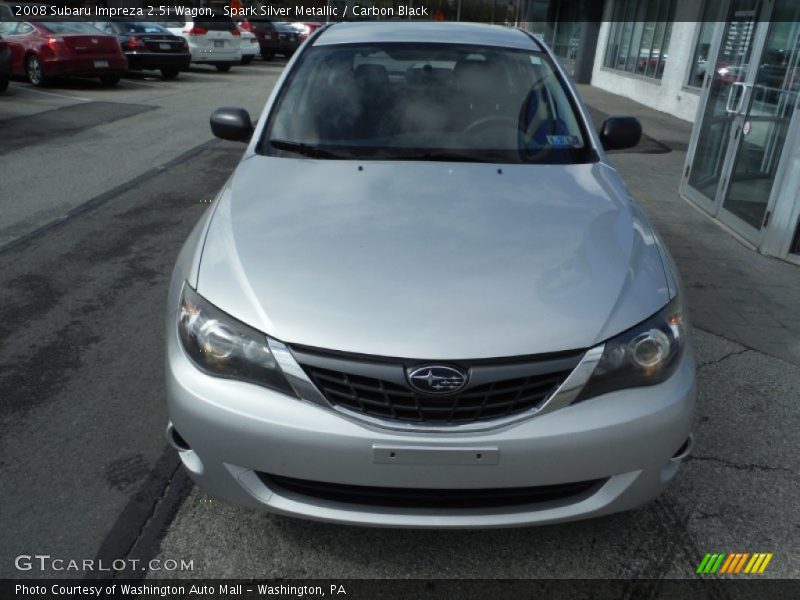 Spark Silver Metallic / Carbon Black 2008 Subaru Impreza 2.5i Wagon