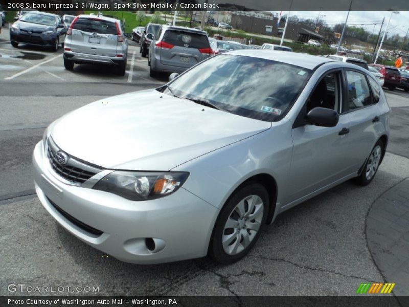 Spark Silver Metallic / Carbon Black 2008 Subaru Impreza 2.5i Wagon