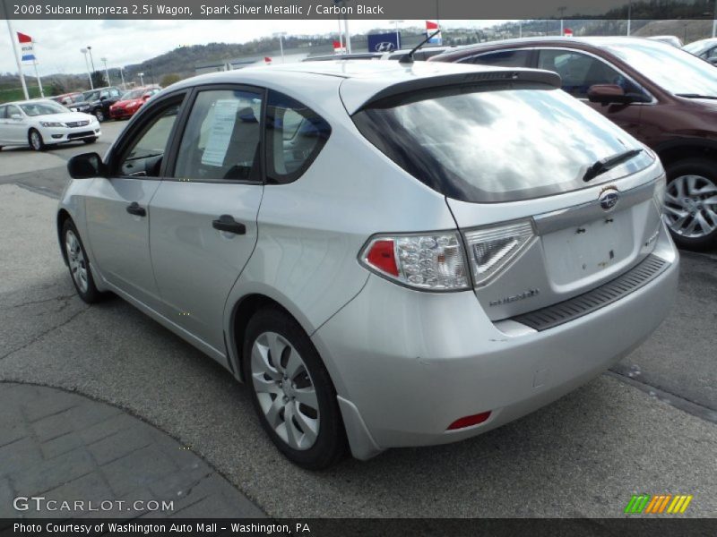 Spark Silver Metallic / Carbon Black 2008 Subaru Impreza 2.5i Wagon