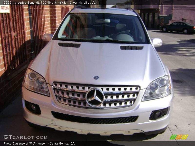 Iridium Silver Metallic / Ash 2006 Mercedes-Benz ML 500 4Matic