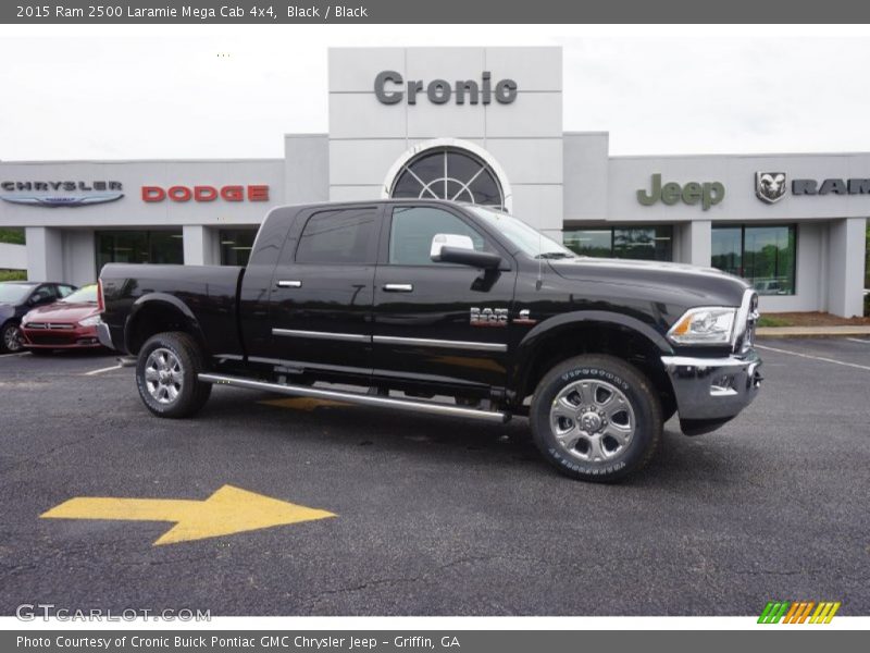 Black / Black 2015 Ram 2500 Laramie Mega Cab 4x4