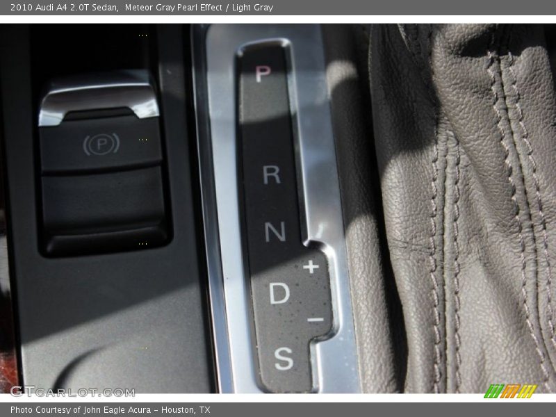 Meteor Gray Pearl Effect / Light Gray 2010 Audi A4 2.0T Sedan