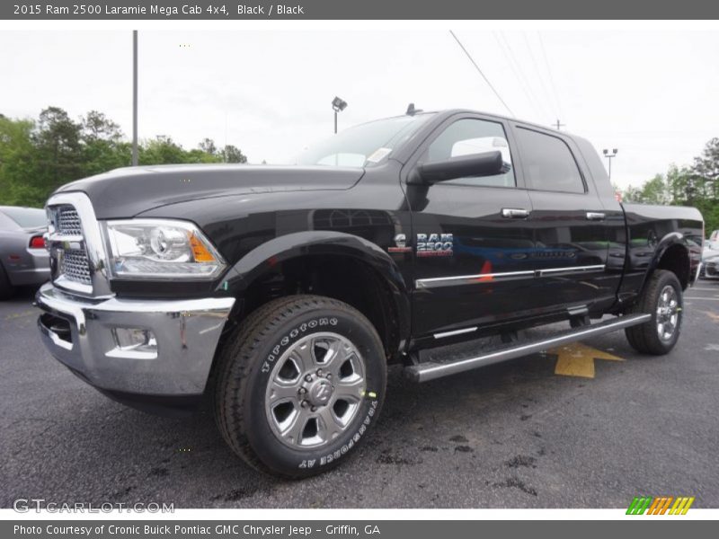 Black / Black 2015 Ram 2500 Laramie Mega Cab 4x4