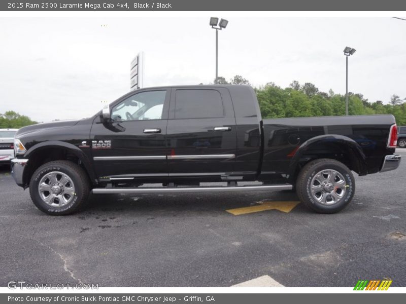 Black / Black 2015 Ram 2500 Laramie Mega Cab 4x4