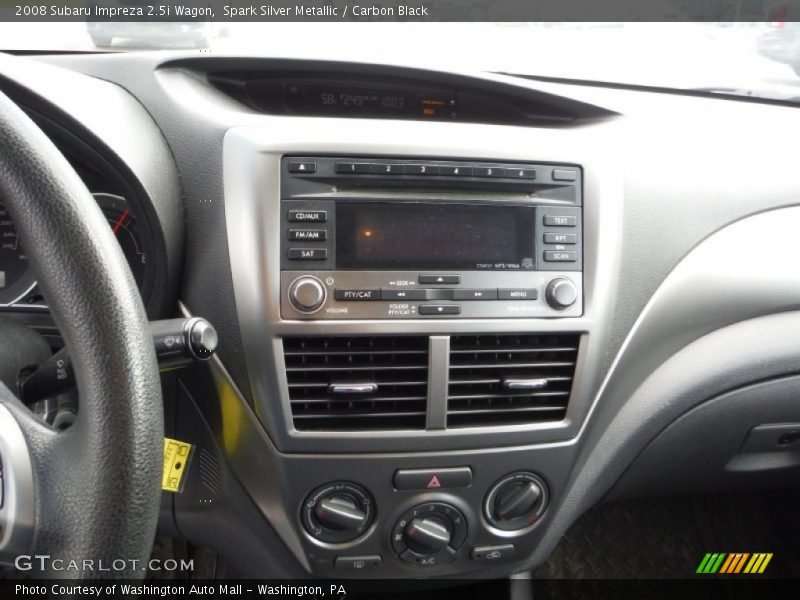 Spark Silver Metallic / Carbon Black 2008 Subaru Impreza 2.5i Wagon