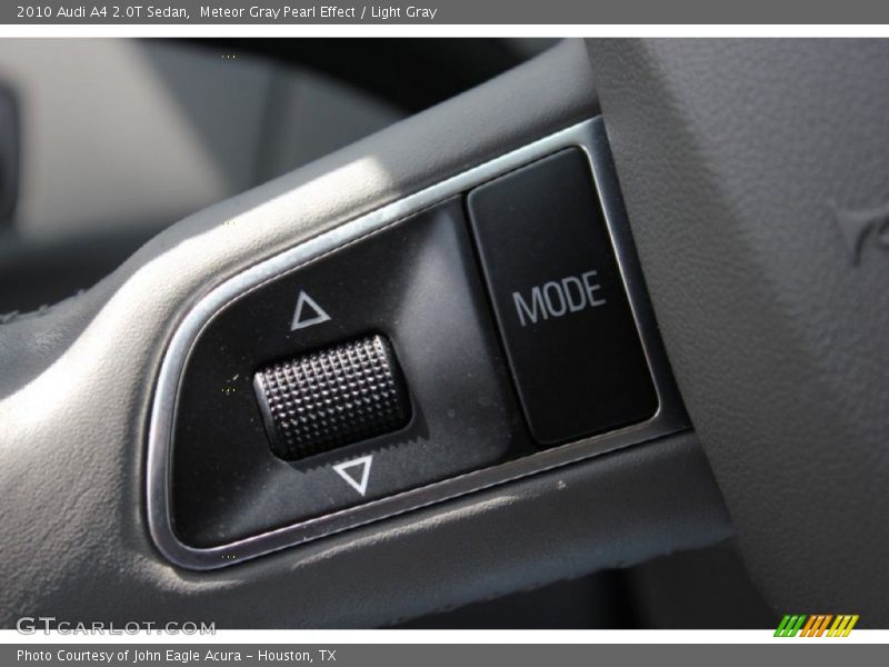 Meteor Gray Pearl Effect / Light Gray 2010 Audi A4 2.0T Sedan