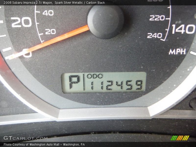 Spark Silver Metallic / Carbon Black 2008 Subaru Impreza 2.5i Wagon