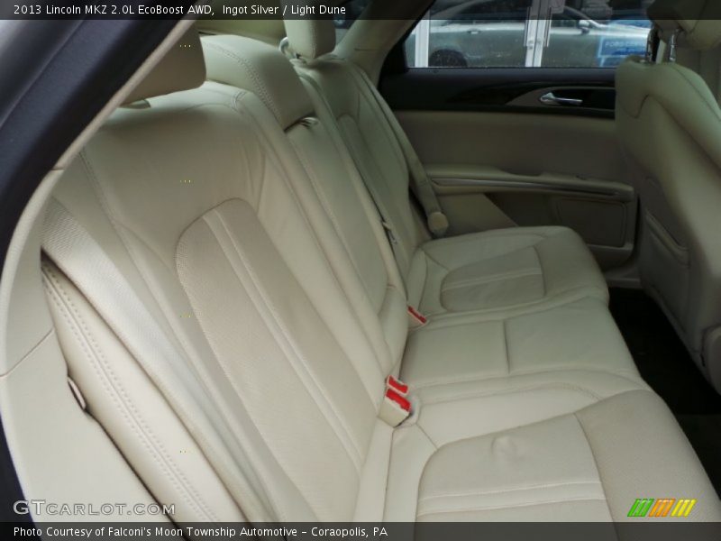 Ingot Silver / Light Dune 2013 Lincoln MKZ 2.0L EcoBoost AWD