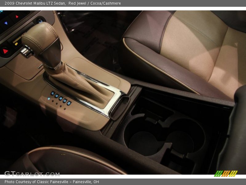 Red Jewel / Cocoa/Cashmere 2009 Chevrolet Malibu LTZ Sedan