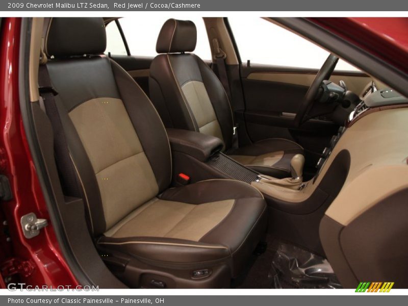 Red Jewel / Cocoa/Cashmere 2009 Chevrolet Malibu LTZ Sedan