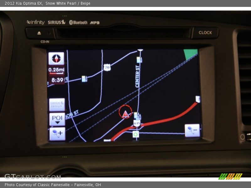 Snow White Pearl / Beige 2012 Kia Optima EX
