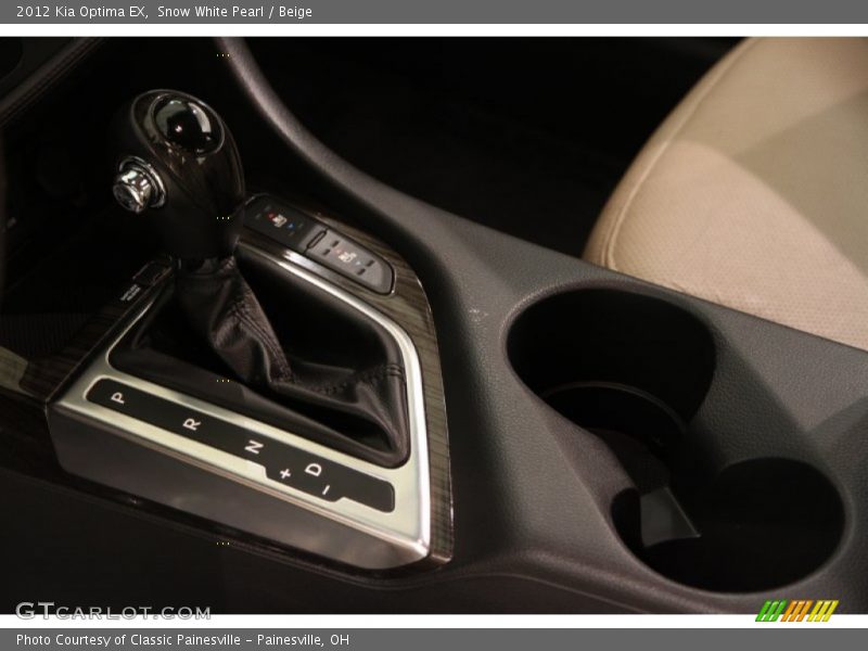 Snow White Pearl / Beige 2012 Kia Optima EX