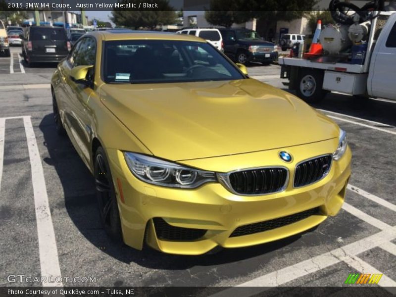  2015 M4 Coupe Austin Yellow Metallic