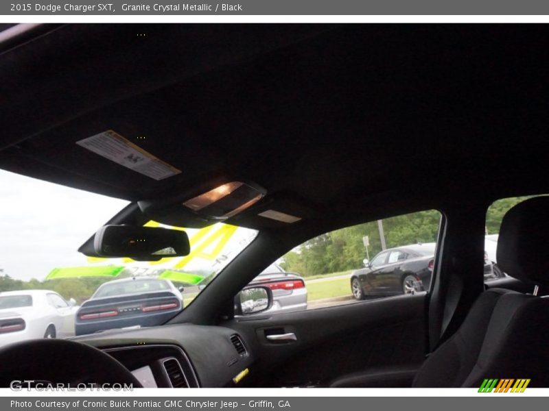 Granite Crystal Metallic / Black 2015 Dodge Charger SXT