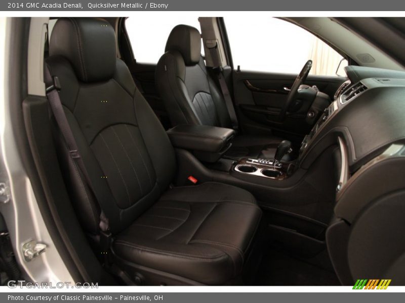 Quicksilver Metallic / Ebony 2014 GMC Acadia Denali