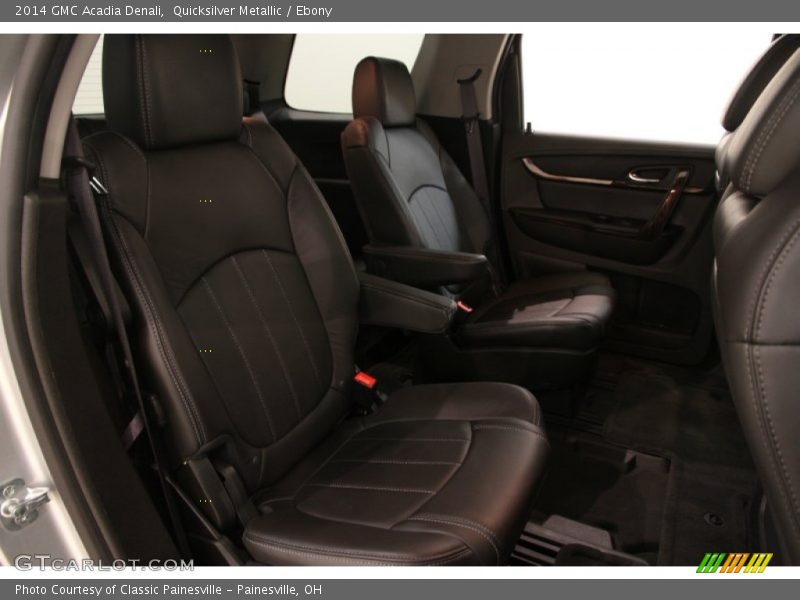 Quicksilver Metallic / Ebony 2014 GMC Acadia Denali