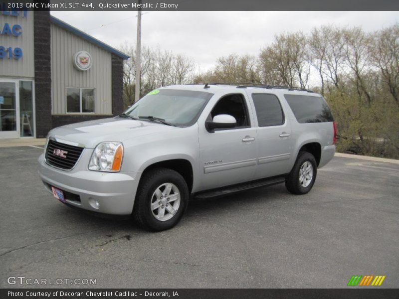 Quicksilver Metallic / Ebony 2013 GMC Yukon XL SLT 4x4