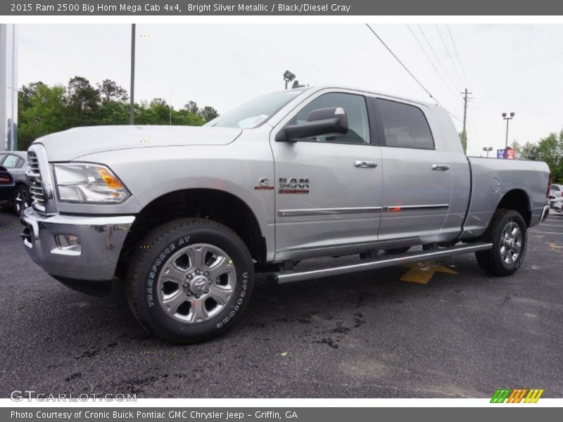 Front 3/4 View of 2015 2500 Big Horn Mega Cab 4x4