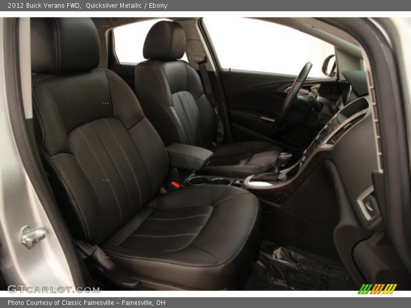 Quicksilver Metallic / Ebony 2012 Buick Verano FWD