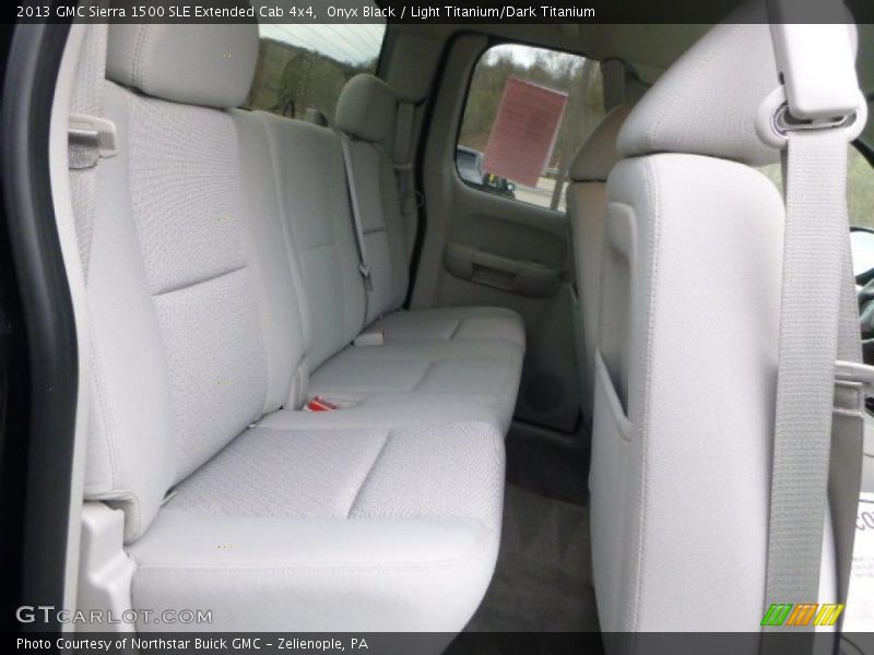 Onyx Black / Light Titanium/Dark Titanium 2013 GMC Sierra 1500 SLE Extended Cab 4x4