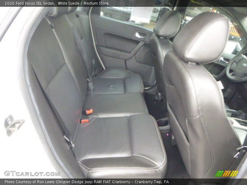 White Suede / Medium Stone 2010 Ford Focus SEL Sedan