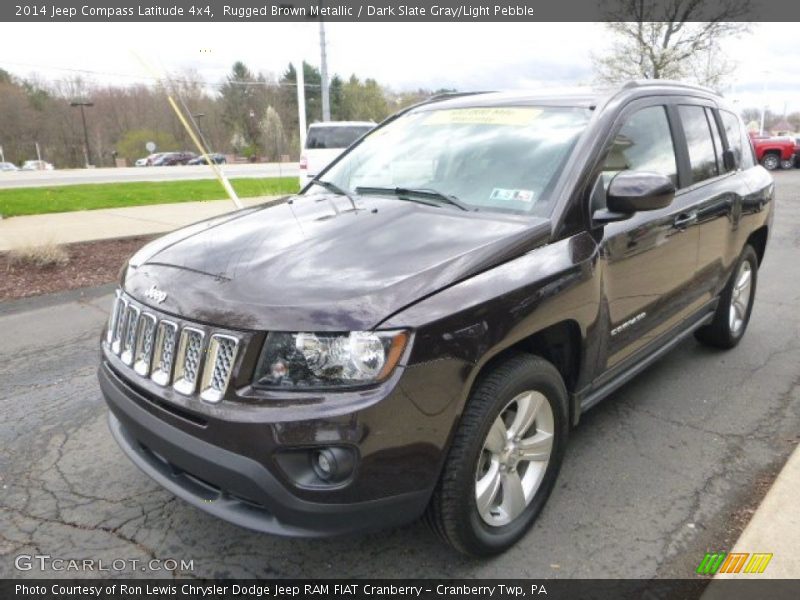 Rugged Brown Metallic / Dark Slate Gray/Light Pebble 2014 Jeep Compass Latitude 4x4