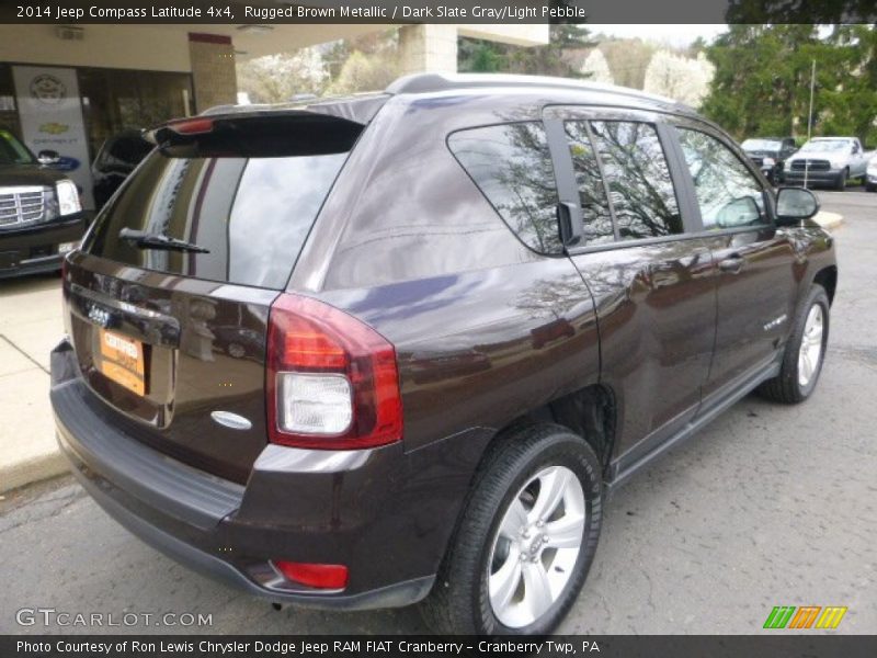 Rugged Brown Metallic / Dark Slate Gray/Light Pebble 2014 Jeep Compass Latitude 4x4