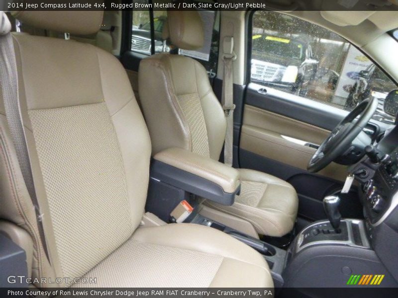 Rugged Brown Metallic / Dark Slate Gray/Light Pebble 2014 Jeep Compass Latitude 4x4