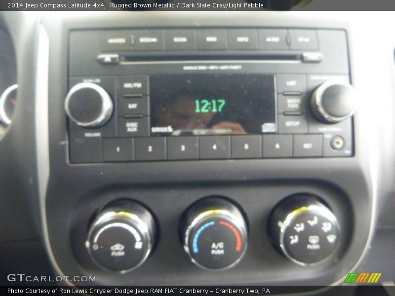 Rugged Brown Metallic / Dark Slate Gray/Light Pebble 2014 Jeep Compass Latitude 4x4