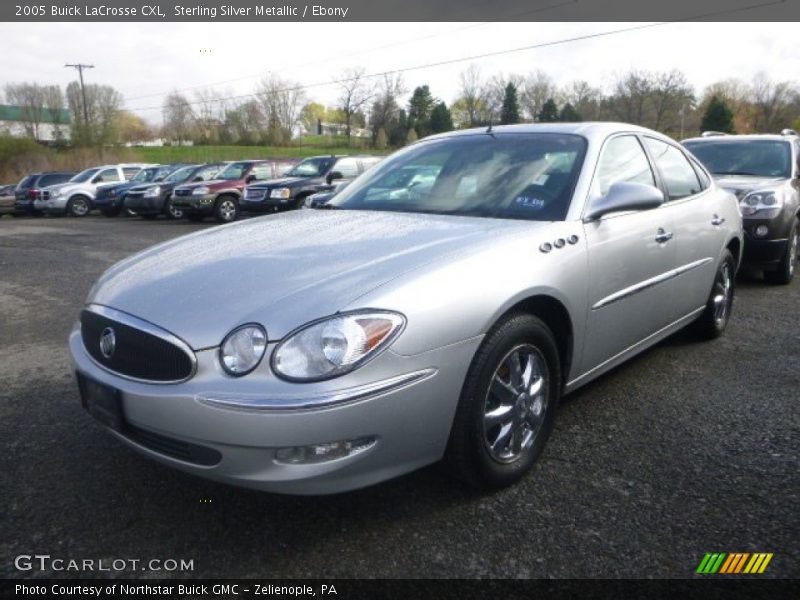 Sterling Silver Metallic / Ebony 2005 Buick LaCrosse CXL