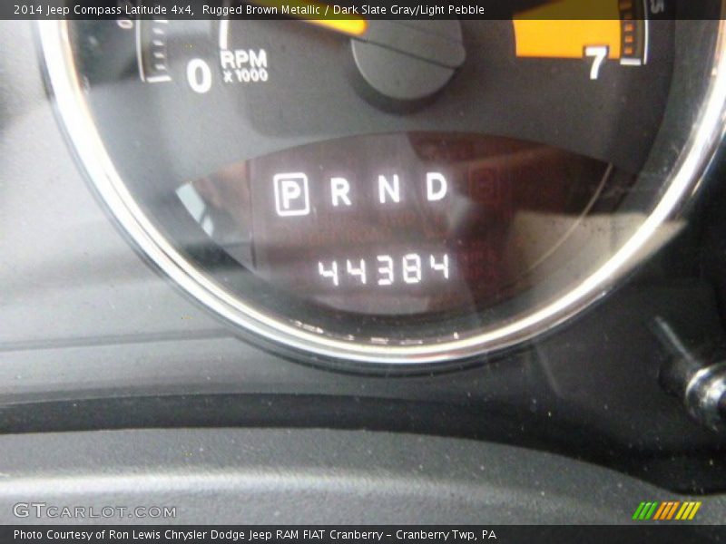 Rugged Brown Metallic / Dark Slate Gray/Light Pebble 2014 Jeep Compass Latitude 4x4