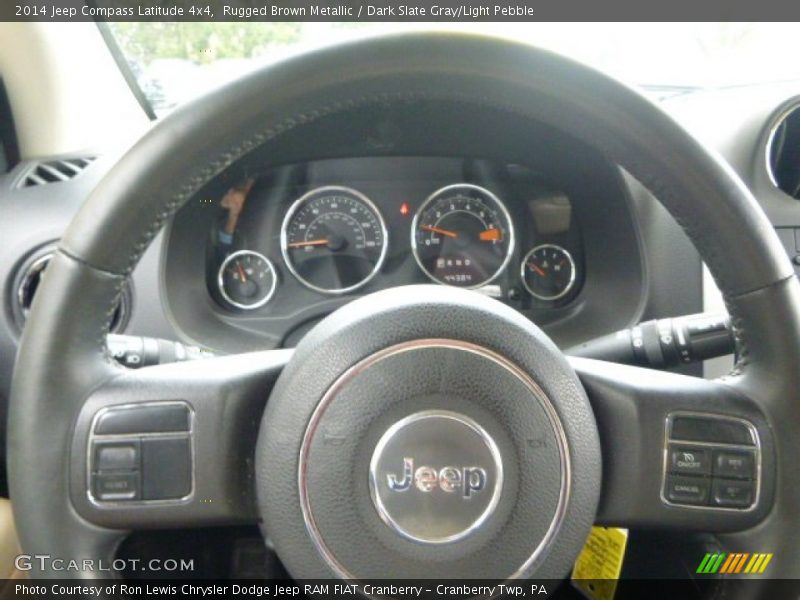 Rugged Brown Metallic / Dark Slate Gray/Light Pebble 2014 Jeep Compass Latitude 4x4