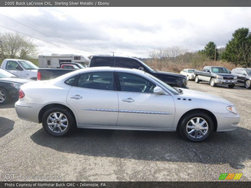 Sterling Silver Metallic / Ebony 2005 Buick LaCrosse CXL