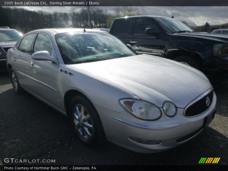 Sterling Silver Metallic / Ebony 2005 Buick LaCrosse CXL