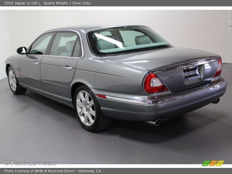 Quartz Metallic / Dove Grey 2005 Jaguar XJ XJ8 L