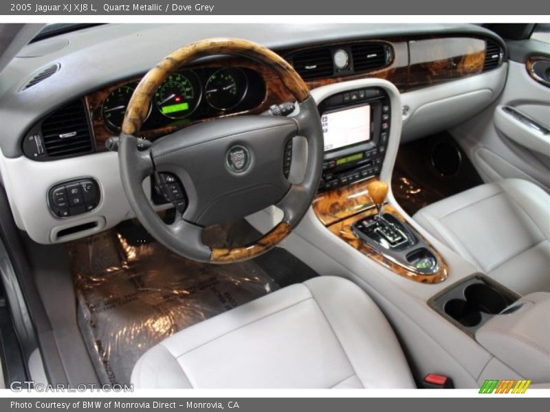 Quartz Metallic / Dove Grey 2005 Jaguar XJ XJ8 L