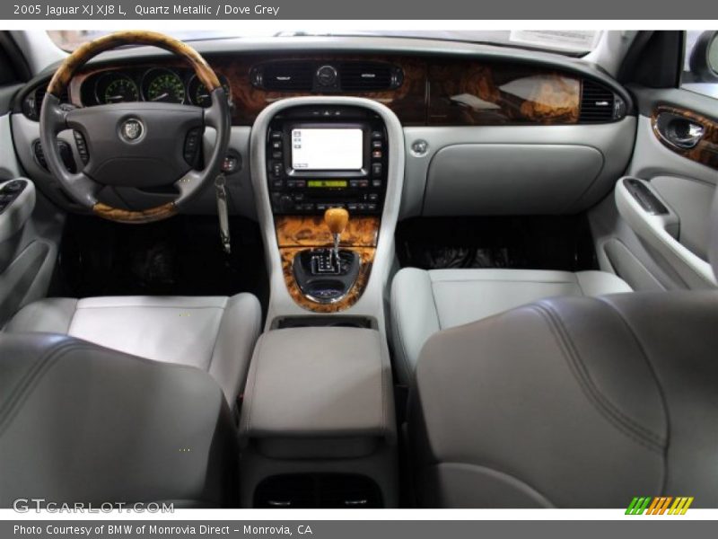 Quartz Metallic / Dove Grey 2005 Jaguar XJ XJ8 L